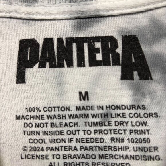 Pantera Fly'n Across America Tour Heavy Metal Band Tie-Dye T-Shirt Medium - Picture 4 of 4